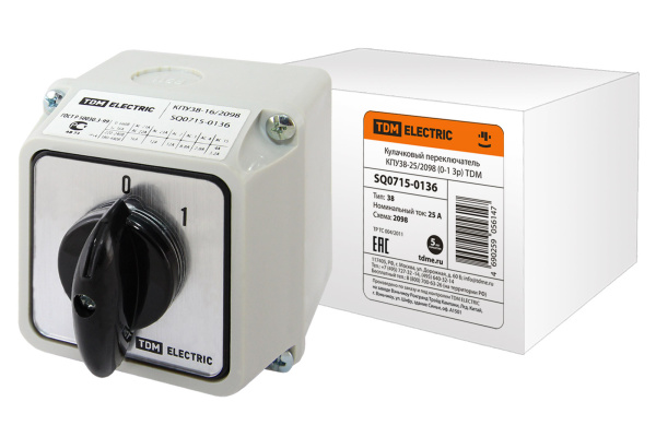 TDM КПУ38-25/2098 (0-1 3р) SQ0715-0136