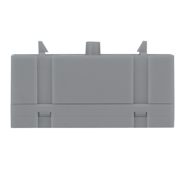 Купить EKF PROxima Шина "фаза" L (6х9мм) 8 отверстий латунь серый изолированный корпус на DIN-рейку