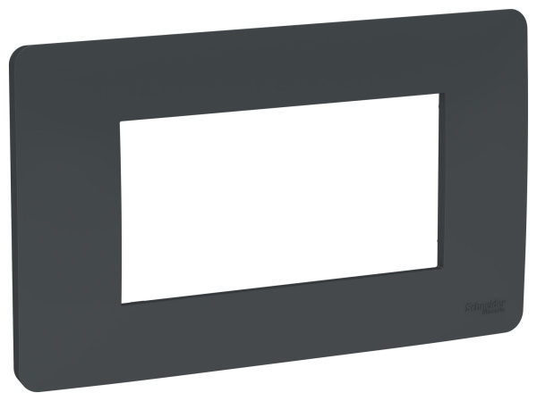 Купить SE Unica Modular Антрацит Рамка 4-модульная NU210454