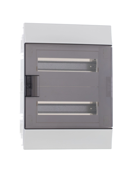 Купить ABB Mistral41 Бокс в нишу 24М прозрачная дверь (c клемм) 1SLM004101A2205