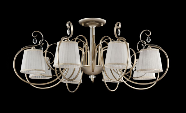 Купить Freya Classic Simone Кремовый с Золотом Потолочный светильник E14 40W FR2020-CL-08-BG