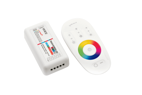 SWG Контролер RGB+W2.4G сенсорный 4Ch*6A 12/24V Белый, RF-RGBW-S-24A