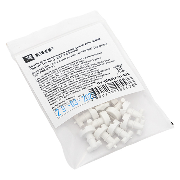 EKF PROxima Винты для крепления пластрона для щита "Nova" (10 шт.)