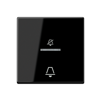 JUNG Клавиша на гостиничный выключатель, корридорный модуль, чёрный ACUKO5DSW