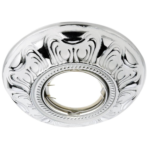 Ambrella Встраиваемый точечный светильник D1172 W/CH белый/хром MR16