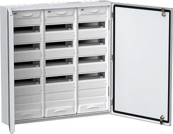 IEK TITAN 5 Корпус мет. ЩРн-180 (3х60) 835х830х140 IP54 бел
