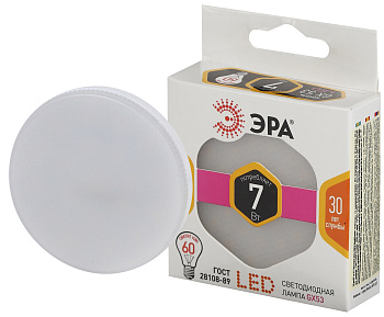 ЭРА LED GX-7W-827-GX53 (диод, таблетка, 7Вт, тепл, GX53)