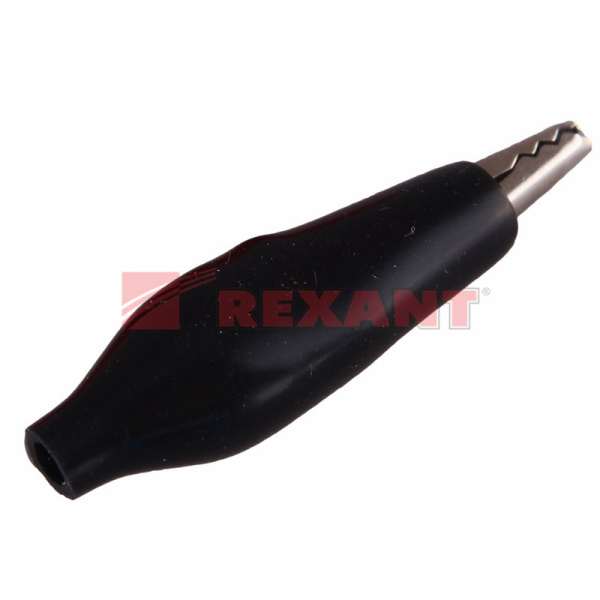 Купить Зажим "крокодил" 5А 46мм в изоляторе Rexant 16-0002