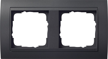 Gira Event Антрацит/Антрацит Рамка 2-ая 021208
