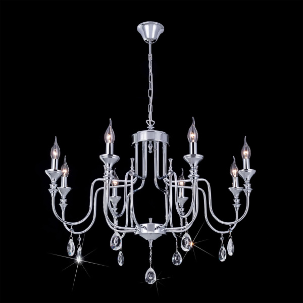 Citilux CL437181 Рига Хром Светильник Люстра