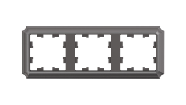 Systeme Electric AtlasDesign Antique Мокко Рамка 3-ая, универсальная