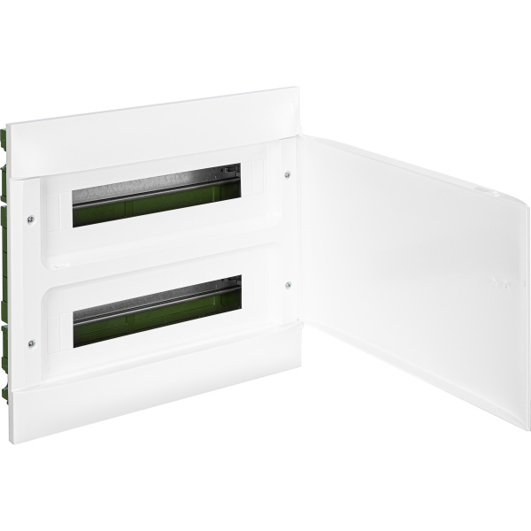 Купить Legrand Practibox S Пластиковый щиток Встраиваемый (в полые стены) 2X18 Белая дверь 137567