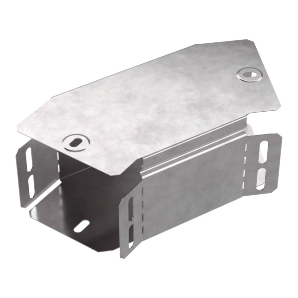 Промрукав Угол горизонтальный 45 градусов с крышкой Стандарт 100х80 PR16.0424