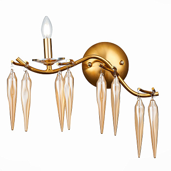 ST LUCE  SL1653.201.01 Бра Золотистый/Золотистый E14 1*40W