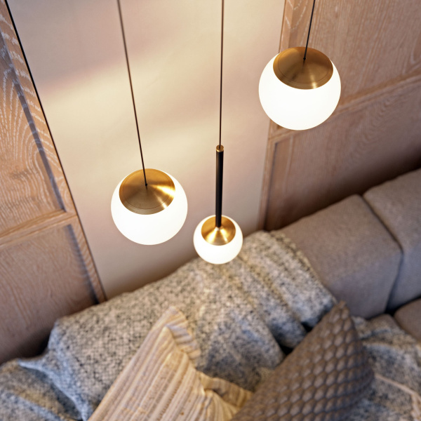 Купить Arlight Светильник SP-BEADS-HANG-R130-10W Warm3000 (BK, 250 deg, 230V) (IP20 Металл, 5 лет) 036524