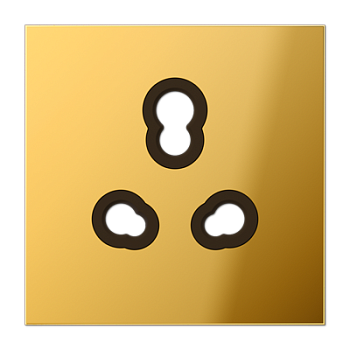 JUNG Накладка для механизма розетки, имитация золота GO2521INPL