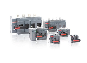 ABB OS16 Рубильник OS160GD04N2 без ручки под предохранители DIN-00 1SCA115881R1001