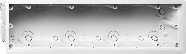 Купить Gira E22 Корпус уcтановочный 4-местный 289900