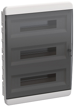 IEK TEKFOR Корпус пласт. ЩРВ-П-54 IP41 черн. прозр. дверь