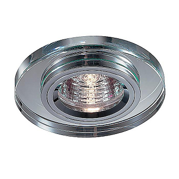 Novotech 369436 NT10 232 Светильник встраиваемый НП IP20 GX5.3 50W 12V MIRROR хром/зеркальный