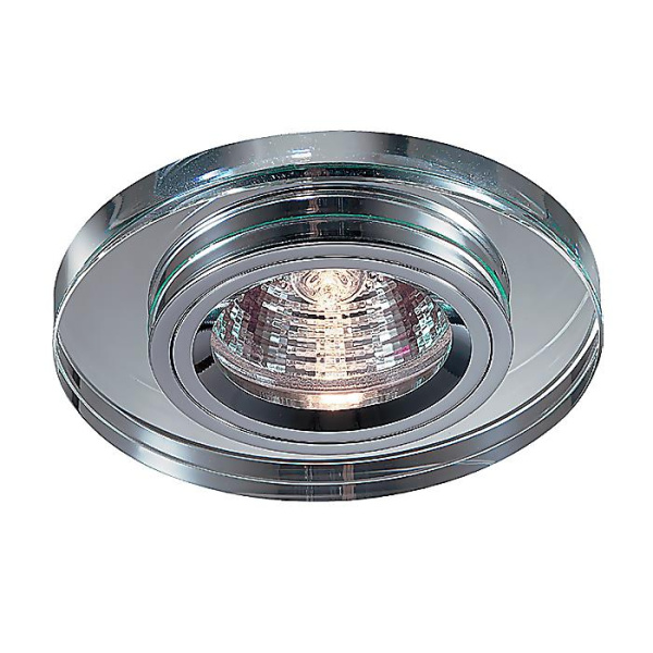 Novotech 369436 NT10 232 Светильник встраиваемый НП IP20 GX5.3 50W 12V MIRROR хром/зеркальный