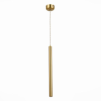 ST Luce ST153.343.03 Светильник подвесной Латунь LED 1*3W 4000K 255Lm Ra IP20 D30xH1 500 180-240V