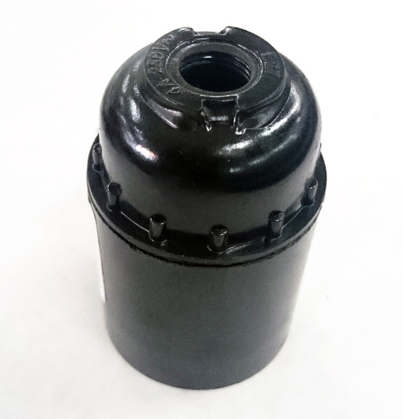 Купить IEK Пкб27-04-К01 Патрон подвесной карболитовый, Е27, черный (50 шт)