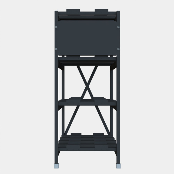 Systeme Electric Стеллаж 4 полочный 4 ряда 478х769х1160