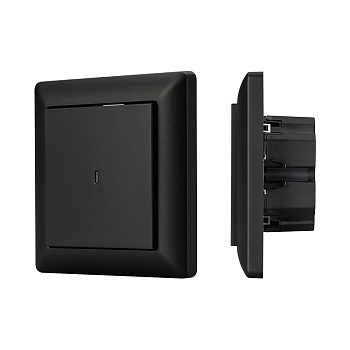 Arlight Панель Knob SR-KN0120-IN Graphite (KNX, DIM) (-) 023847