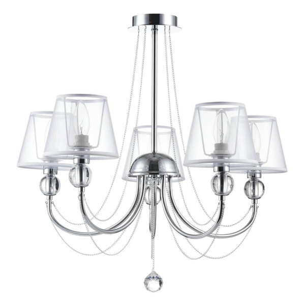 Freya Modern Beverly Хром Люстра E14 40W FR5661-PL-05-CH