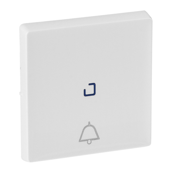 Legrand Valena LIFE Бел Клавиша выключателя кнопочного с подсветкой с символом "звонок" 755050