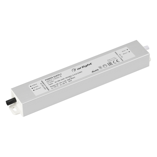 Arlight Блок питания ARPV-12030-B (12V, 2.5A, 30W) (IP67 Металл, 3 года) 020003