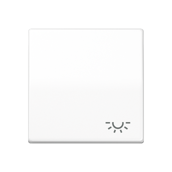 JUNG Клавиша с символом "свет" белая AS591LWW