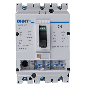 CHINT Авт. выкл. NM8-125S 3P 40А 50кА (R)