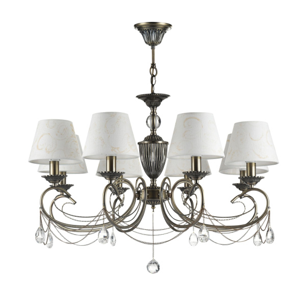 Купить Freya Classic Brossard Бронза Люстра E14 40W FR2904-PL-08-BZ