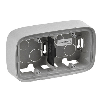 Legrand Valena ALLURE Алюм Коробка для накладного монтажа 2-ая 755572