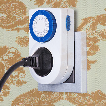 Elektrostandard TMH-M-3 16A x1 IP20 / Розетка-таймер электронная Белый a026136