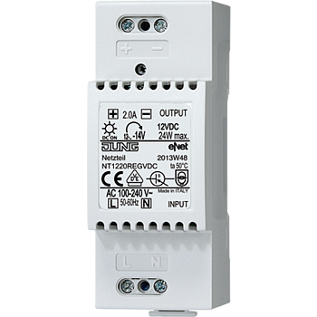 JUNG Блок питания на рейку 12В NT1220REGVDC