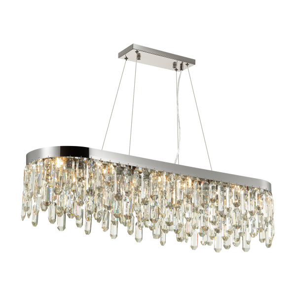 Купить Odeon Light 4985/12 HALL ODL22 383 хром/хрусталь Люстра E14 12*40W DAKISA