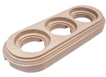 BIRONI Лизетта Бук Натурэль Рамка 3-ая на бревно 240мм BFC24-630-10