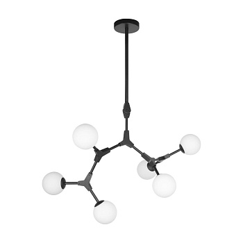 LOFT IT 10191/6 Black Подвесной светильник Palmira, шт