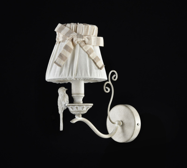 Купить Maytoni Elegant Bird Белый Антик Бра 1xE14 40W ARM013-01-W