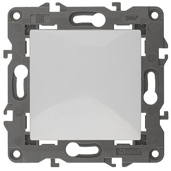 ЭРА 14-1111-01 Elegance Белый Кнопка 1-кл