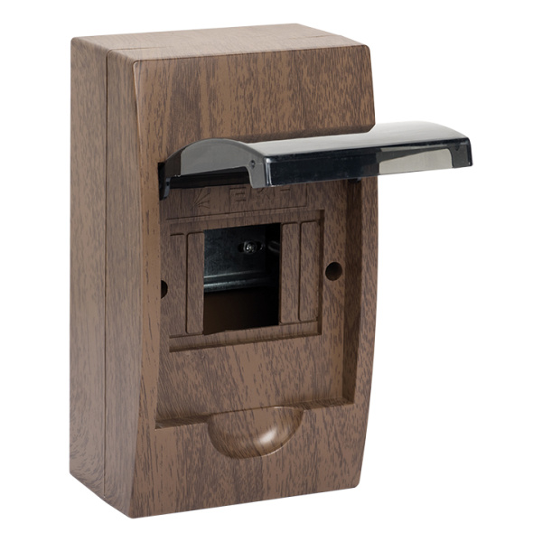 Купить EKF PROxima Щит распределительный навесной ЩРН-П- 4 темное дерево IP41