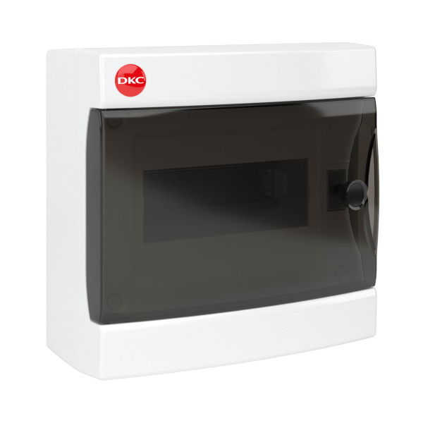 DKC Щиток настен. с дверцей 8 мод.., IP 41, белый
