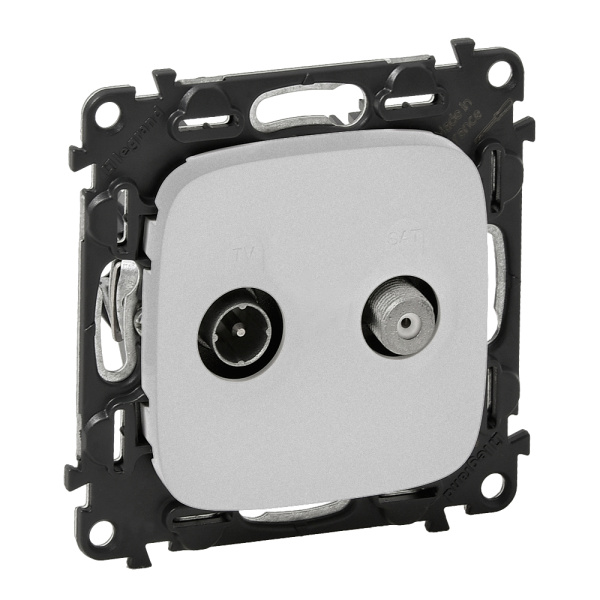 Legrand Valena ALLURE DIY Алюм Розетка TV-SAT 753958