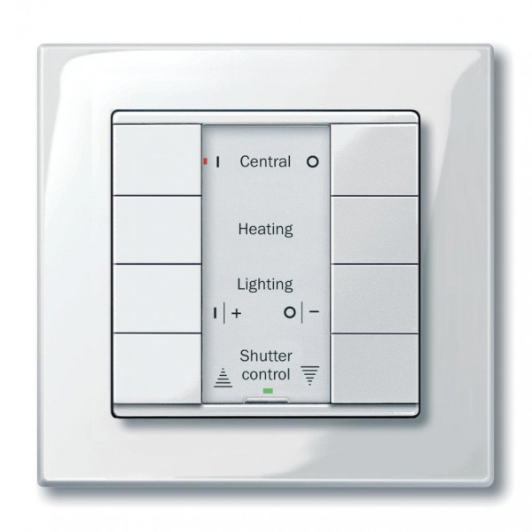 Купить SE Merten KNX SM Бел Сенсор 4-клавишный Plus с коплером MTN617419