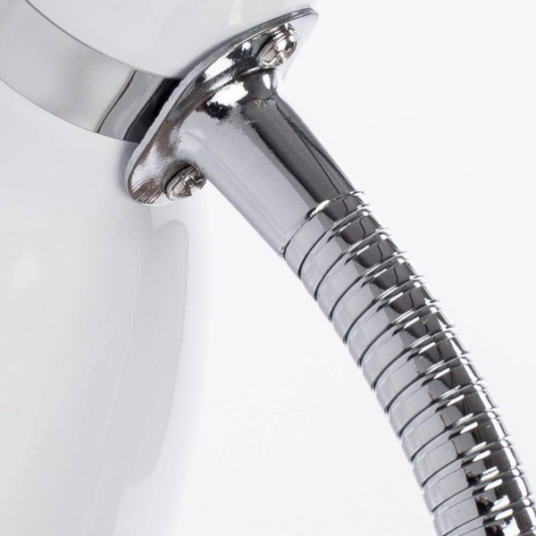 Купить Arte Lamp Mercoled Хром/Белая Лампа настольная офисная 1x60W 1xE27 A5049LT-1WH