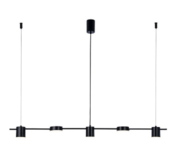 Kink Light 07624-5,19 Подвес Карин черный w120*8,5 h120 Led 5*6W (4000K)