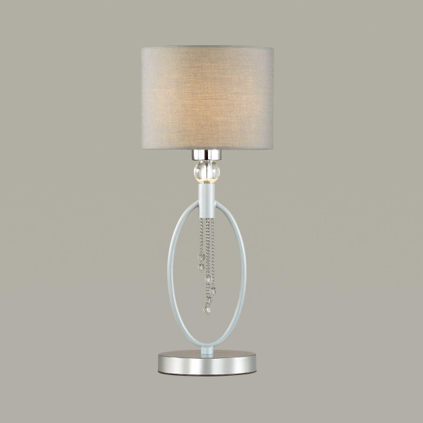 Купить Lumion 4515/1T NEOCLASSI LN21 119 хром, серый Настольная лампа E27 60W 220V SANTIAGO